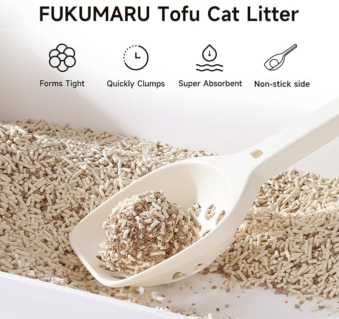 FUKUMARU Mixed Cat Litter (Apple Wood) 4*2.7 kg/6 LB (4 Package) - Image 4
